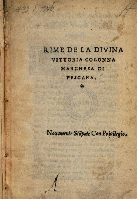 The Mythical, Powerful Vittoria Colonna 